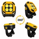Powerdex PD-460 Şarj Edilebilir Askılı | Manyetik Standlı Kamp Lambası | 4 Işık Tonu | 4 Seviye Ayarı