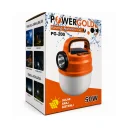 Powergold PG-200 Güneş Enerjili 50W LED Işıldaklı El Feneri | Su Geçirmez