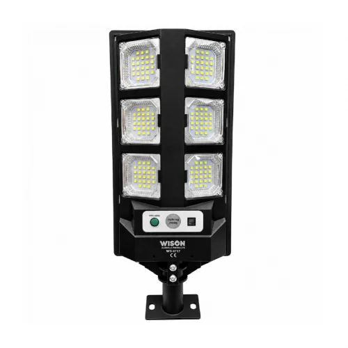 Wison WS-6717 Güneş Enerjili Kumandalı Sensörlü Otomatik LED Aydınlatma | 1500 Lümen