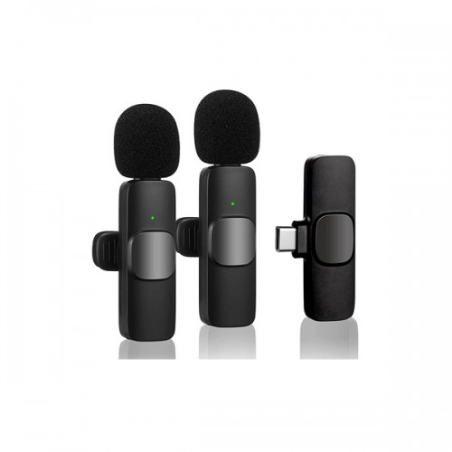 Bluetooth Yaka Mikrofonu Type-c Giriş | 2 Adet