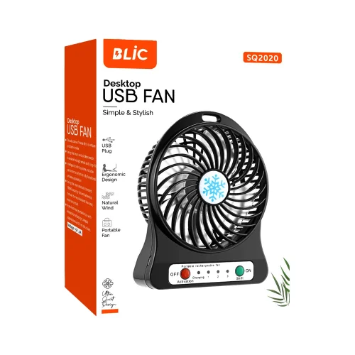 Blic SQ2020 Mini Şarjlı Fan