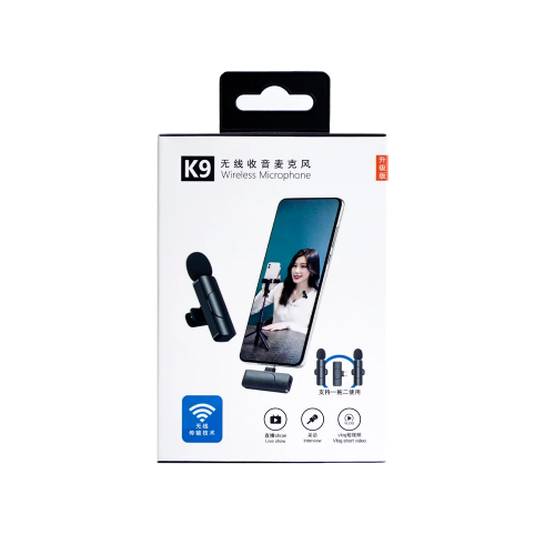 K9 Bluetooth Yaka Mikrofonu İphone Giriş | 2 Adet K9 Bluetooth Yaka Mikrofonu İphone Giriş | 2 Adet