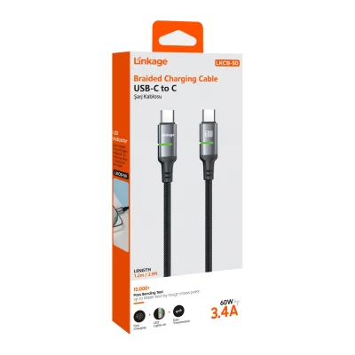 Linkage Lkcb50 60W 3.4A PD Şarj Kablosu