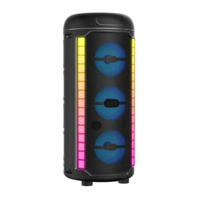 PG-6600 Bluetooth Speaker 3 x 3" | RGB Led | Kablolu Mikrofon | 120W