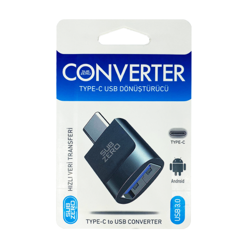 Subzero Cnr10 Type-C Otg Çevirici Subzero Cnr10 Type-C Otg Çevirici