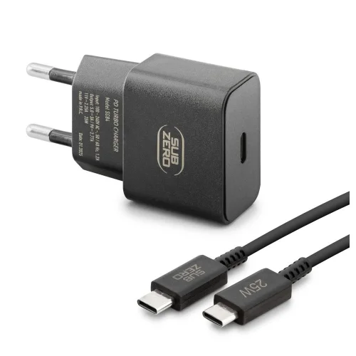 Subzero SG84 25W PD Type-C to Type-C Şarj Aleti