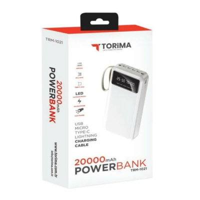 Trm-1021 20000 mAh Lcd Göstergeli Powerbank Trm-1021 20000 mAh Lcd Göstergeli Powerbank