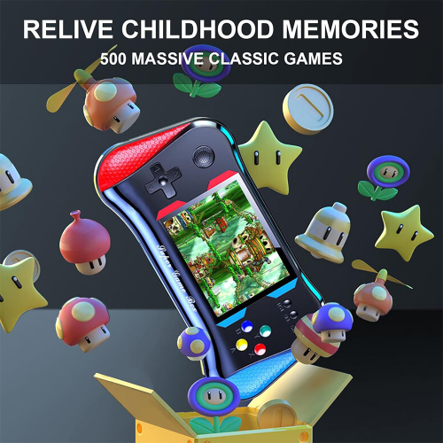 X7M Mini El Oyun Konsolu Kablosuz Gamepad | 500 Oyun | Çift Konsol X7M Mini El Oyun Konsolu Kablosuz Gamepad | 500 Oyun | Çift Konsol