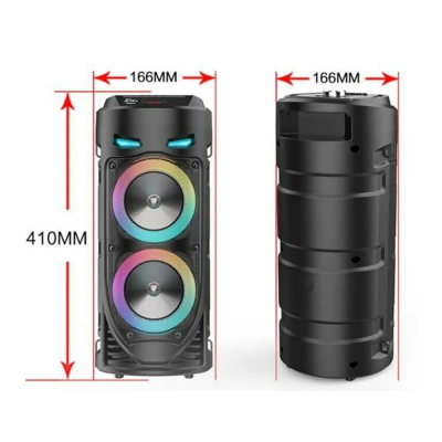 ZQS-4239 Bluetooth Speaker | 4" x 2 | Mikrofon | Kumanda