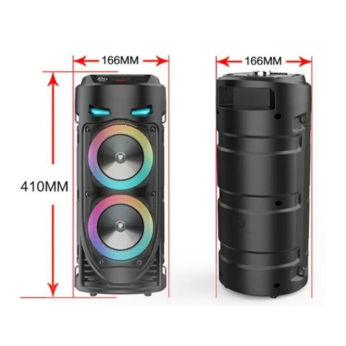 ZQS-4239 Bluetooth Speaker | 4" x 2 | Mikrofon | Kumanda