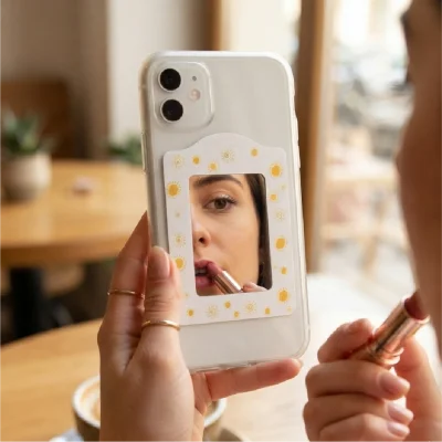 Telefon Arkası Kendinden Yapışkanlı Makyaj | Selfie  Aynası