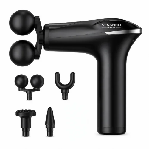 Venandin MSPF-001 Power Flex Kademeli Çift Başlıklı Titreşimli Masaj Aleti