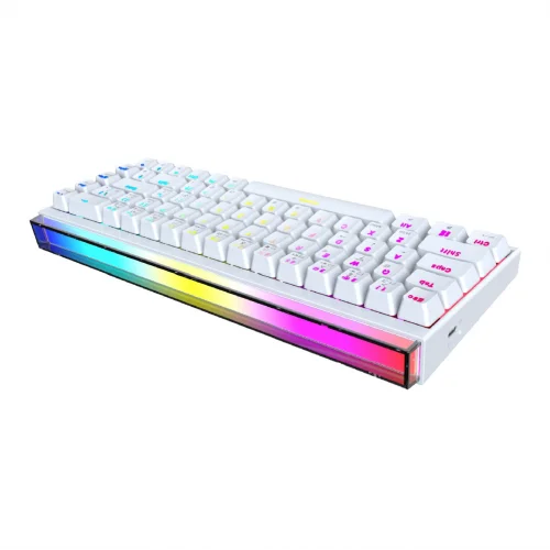 KS3N Mekanik Kablolu Oyuncu Klavyesi | Türkçe Q | RGB Işıklı