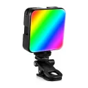 MJ-07 Şarjlı RGB Led Selfie Işığı | 3 Ton Işık | Ayarlanabilir Işık Seviyesi