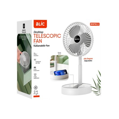 Blic Bwfn11 Mini Şarjlı Fan Blic Bwfn11 Mini Şarjlı Fan