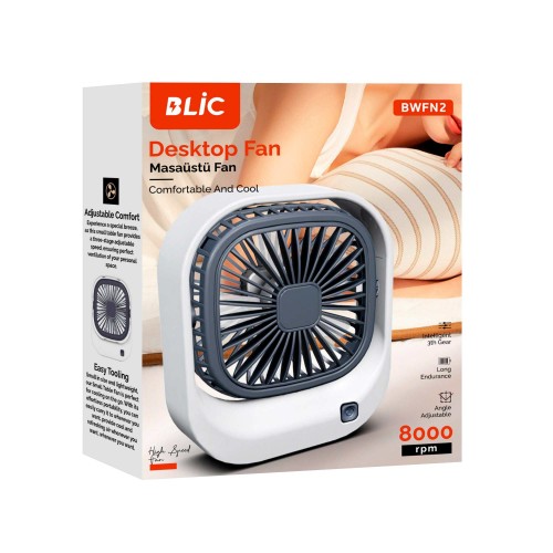 Blic Bwfn2 Mini Şarjlı Fan Blic Bwfn2 Mini Şarjlı Fan