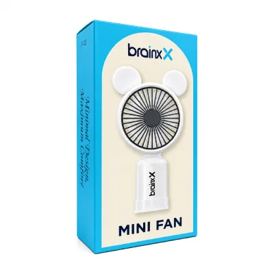 Brainx F- 12 Mini Şarjlı Fan