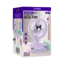 Auhma AUFN-12 Şarjlı 3 Kademeli Mini Fan