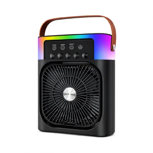 Carboon DD5005 Şarjlı Sprey Sulu Fan | 3 Kademe Hız