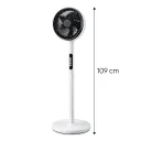 Carboon FS-1683H Ayaklı 80W Oda Vantilatörü 10"