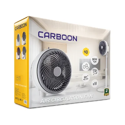 Carboon FS-25H Ayaklı 80W Oda Vantilatörü 10"
