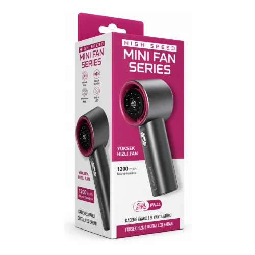 Subzero FW44 Mini Şarjlı Fan