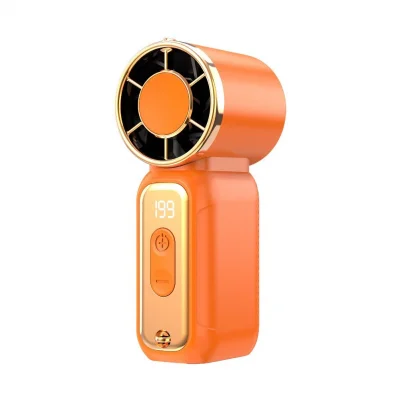 YK Design DF97 Şarjlı Hız Ayarlı LCD Göstergeli Mini El Fanı