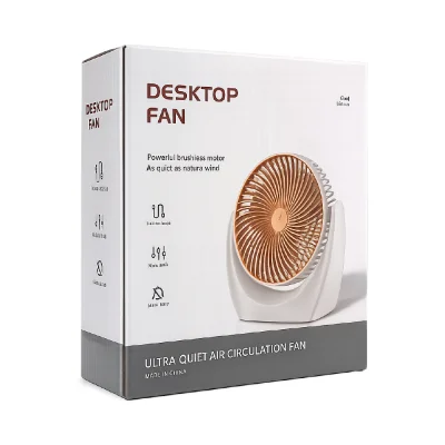 YK-Design V01 Masaüstü Şarjlı Fan | 3 Kademeli