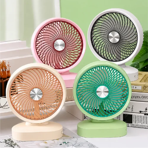 YK Design ZB120 Masaüstü Şarjlı Fan | 3 Kademeli