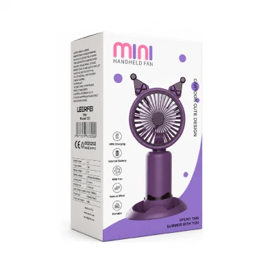Leerfei 125 Şarjlı Mini El Fanı