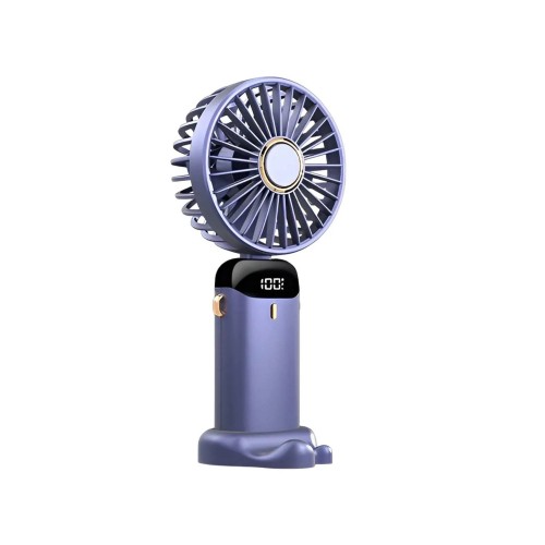 88172A Mini Şarjlı Fan | Dijital Göstergeli