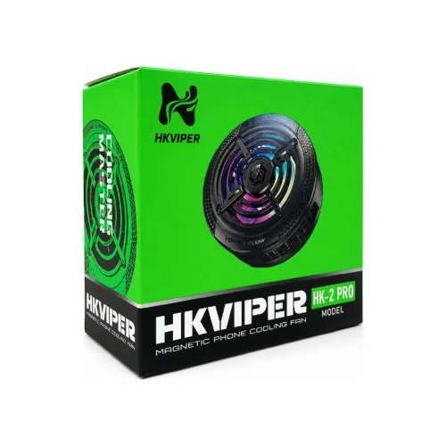 HK-2 Pro Mıknatıslı Kablolu RGB Telefon Soğutucu Fan