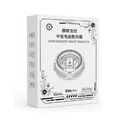 Leerfei TH06 Pro Kablolu RGB Tablet Soğutucu Fan | 4 Kademeli
