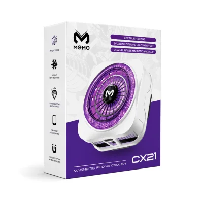 Memo CX21 Kablolu Mıknatıslı Telefon Soğutucu Fan | 18W