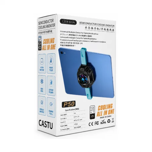 P50 Tablet | Telefon Soğutucu Fan | Kablolu