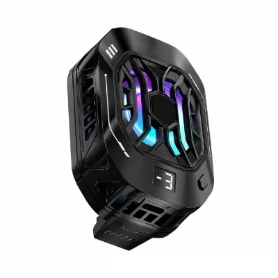 Torima F-25 LCD Isı Göstergeli |Kademeli Telefon Soğutucu Fan | Kablolu