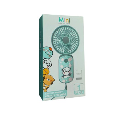 YS906 Desenli Mini Şarjlı Fan