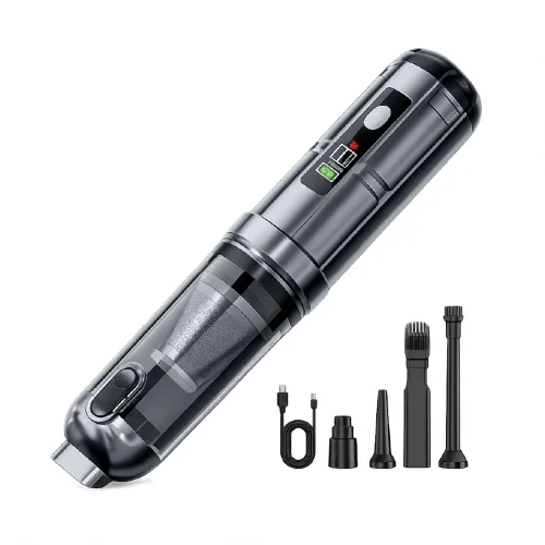 Leerfei ST-6699 Şarjlı Üfleme Çekme Kablosuz El Süpürgesi | 20.000PA | 3 Kademe | LCD Gösterge