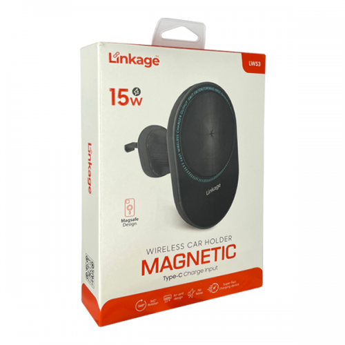 Linkage LWS3 Wireless Magsafe Oto Şarj | Telefon Tutucu