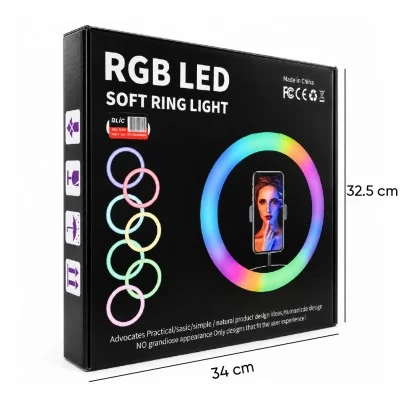 MJ33 13'' Rgb Led Selfie Işığı | Tripot