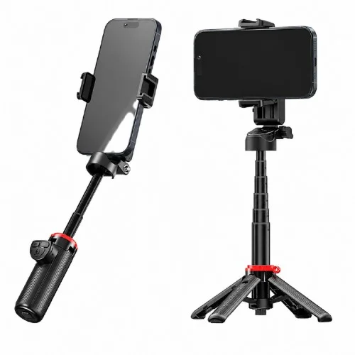 Subzero SS25 Buetooth Kumandalı Mini Selfie Çubuğu | Tripod 41cm 360 Derece Oynar Kafa