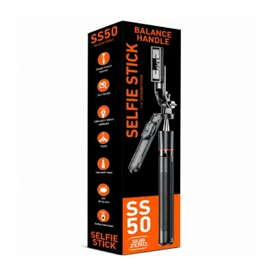Subzero SS50 Buetooth Kumandalı Selfie Çubuğu | Tripod 170cm 360 Derece Oynar Kafa