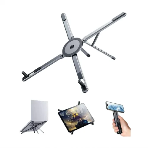 YK Design A9 Çok Amaçlı Katlanabilir Aluminyum Laptop | Tablet Standı