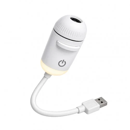 LF-Q77 USB Girişli Masa Lambalı Tavan Yansıtma Projektörü | Değiştirilebilir 8 Desen Lensi
