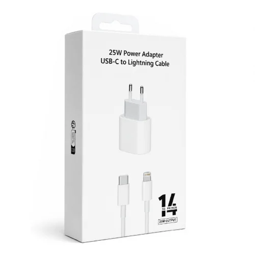 20W (25W) Type-C Başlık | 1M Type-C to Lightning Kablo