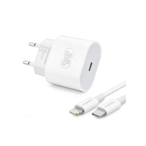 Subzero Sg46 Type-C Başlık | Lightning Kablolu 20W Pd Fast Şarj