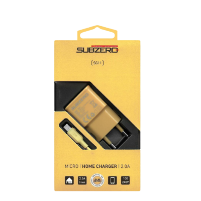 Subzero Sg11 Micro 2.0A Renkli Ev Şarj Aleti
