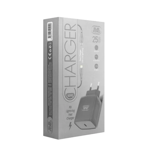 Subzero Sg92 PD Lightning 25W Hızlı Şarj Seti