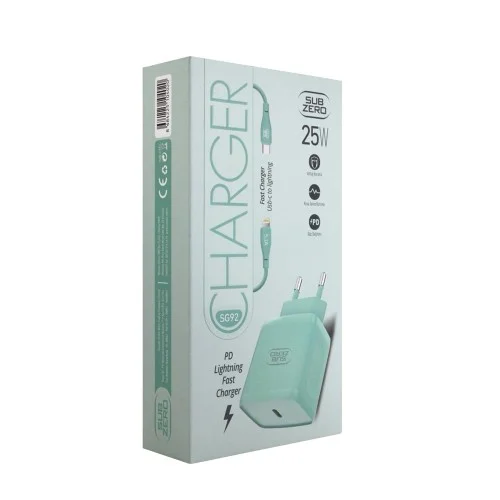 Subzero Sg92 PD Lightning 25W Hızlı Şarj Seti