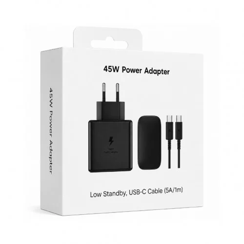 45W PD Type-C Super Fast Ev Şarj Aleti